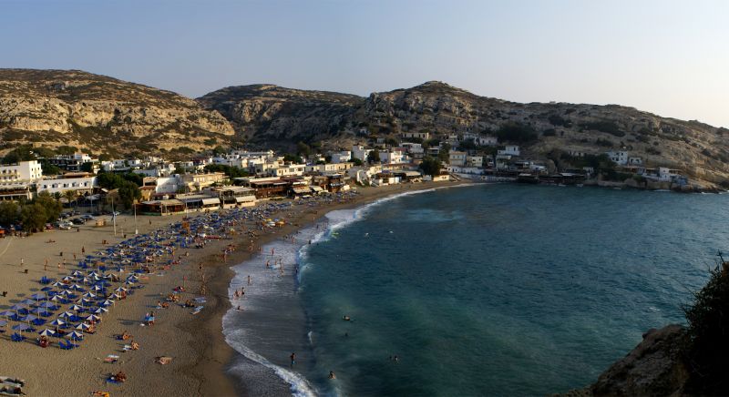 Matala beach