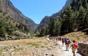 The gorge of Samaria